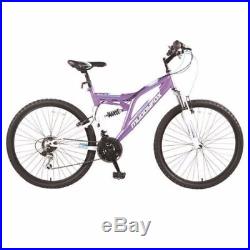 Muddyfox Recoil 26 Ladies Mountain Bike Purple/White 26 inch, 18 Speed, 18Frame