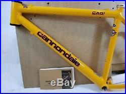 NEW 1997 Cannondale CAAD3 Large Frame and Fork NOS