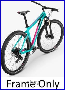 NEW Boardman MHT 8.8 Womens Mountain Bike Frame Only Blue/Pink 14'' Small