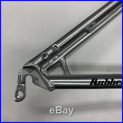NEW RSD Mayor V1 Aluminum Fat Tire Bike Frame and Bluto Fork Raw Silver Small