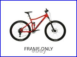 NEW Voodoo Zobop Full-Suspension 2018 Alloy MTB Bike Frame Red 16'' Small
