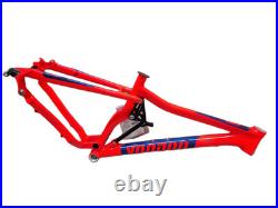 NEW Voodoo Zobop Full-Suspension 2018 Alloy MTB Bike Frame Red 16'' Small