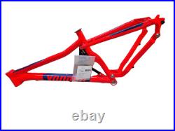 NEW Voodoo Zobop Full-Suspension 2018 Alloy MTB Bike Frame Red 16'' Small