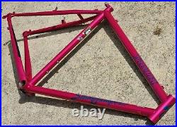 NOS 1992 Specialized Stumpjumper Comp Mountain bike frameset Tange Prestige pink