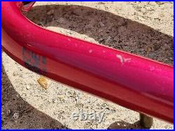 NOS 1992 Specialized Stumpjumper Comp Mountain bike frameset Tange Prestige pink