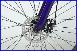 Navy Fat Tyre Mountain Bike Aluminium Frame 21 Speeds Bicycle 26 Wheels MTB