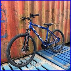 New Coyote Alpine Blue Mountain Bike 21 Speed 21 Frame 27 Wheel Bicycle