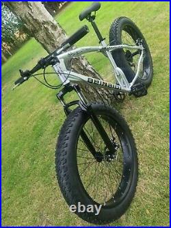 New! Fat tyre quality mountain bike. 26 inch frame. Free UK delivery