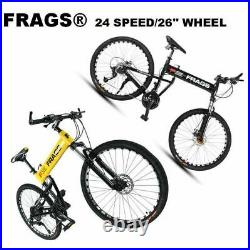 New Men/Women 24Speed26 Wheel MTB Frames Full Suspension Mountain Bike/Bicycle