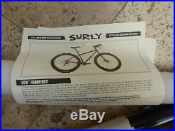 New Surly ECR frame X-Small 29+ Mountain Bike bikepacking 4130 Chromoly Touring