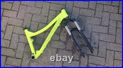 Norco Fluid 6 Bike Frame with Rockshox Recon Silver front shocks