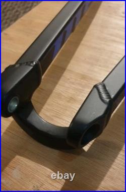 Nukeproof Mega Seatstay black/blue graphic priced to sell fits 26 wheel set