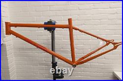On One Huntsman Orange Hardtail Mountain Bike Frame 18 Inch 3242g Cycling