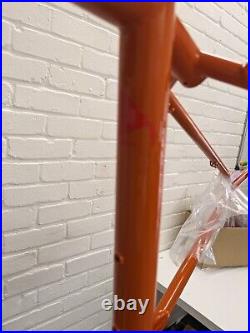 On One Huntsman Orange Hardtail Mountain Bike Frame 18 Inch 3242g Cycling