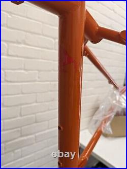On One Huntsman Orange Hardtail Mountain Bike Frame 18 Inch 3242g Cycling