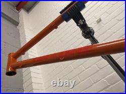 On One Huntsman Orange Hardtail Mountain Bike Frame 18 Inch 3242g Cycling