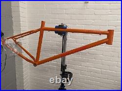 On One Huntsman Orange Hardtail Mountain Bike Frame 18 Inch 3242g Cycling