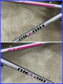 On One il Pompino Steel Single Speed 29er 700c Anything Frame 135mm Trar- UK