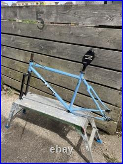 On-one Inbred 853 Singlespeed Steel Mtb Frame And Forks Large 20 Thudbuster