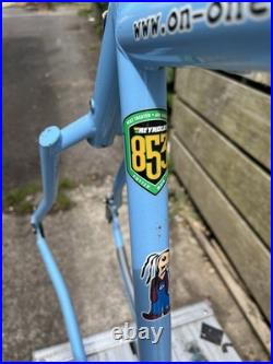 On-one Inbred 853 Singlespeed Steel Mtb Frame And Forks Large 20 Thudbuster