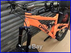 Orange Alpine 160 RS, Medium Frame, Full Suspension Mountain Bike, 2016 Model