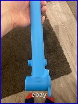 Orange Alpine Evo Front Frame Section. Large 27.5 Cyan Matt Blue Great Condition