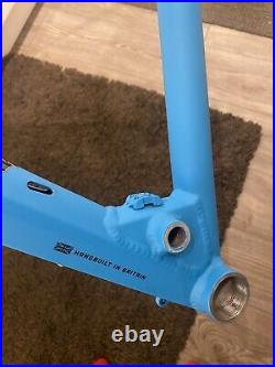 Orange Alpine Evo Front Frame Section. Large 27.5 Cyan Matt Blue Great Condition