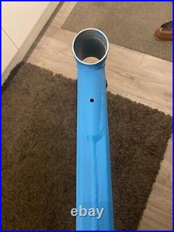 Orange Alpine Evo Front Frame Section. Large 27.5 Cyan Matt Blue Great Condition