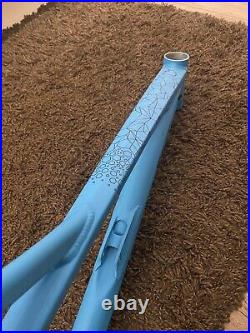 Orange Alpine Evo Front Frame Section. Large 27.5 Cyan Matt Blue Great Condition