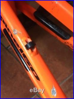 Orange Alpine Full Suspension Mountain Bike Frame