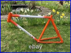 Orange Aluminium O Retro Mountain Bike Frame 21 Inch Ritchey Deore