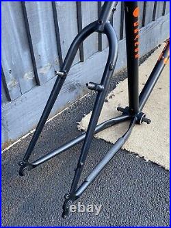 Orange C16R Frame 19.5 Saddle Seat post And Forks