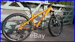 Orange Crush Mountain Bike Medium Frame High Spec Custom Build 2017