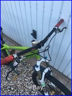 Orange Crush mountain bike MTB Medium Alloy Frame VGC Fox Forks Shimano XT Hope