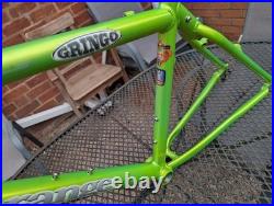 Orange Evo/gringo 17 Slime Green Vgc Classic Mtb Frame