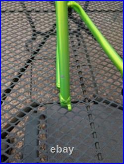 Orange Evo/gringo 17 Slime Green Vgc Classic Mtb Frame