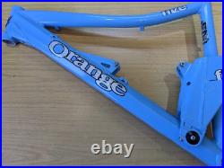 Orange Five 5 Full Suspension Mountain Bike Frame 18 Medium 26 Light Blue