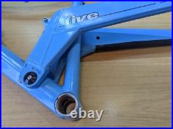 Orange Five 5 Full Suspension Mountain Bike Frame 18 Medium 26 Light Blue