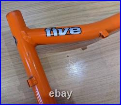 Orange Five 5 Full Suspension Mountain Bike Frame 18 Medium 26 Orange