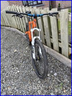 Orange Five Mountain Bike Full Suspension 26in Wheels, M Frame