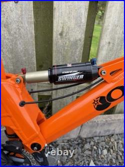 Orange Five Mountain Bike Full Suspension 26in Wheels, M Frame