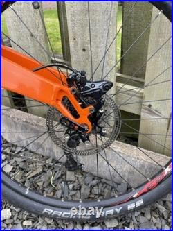 Orange Five Mountain Bike Full Suspension 26in Wheels, M Frame