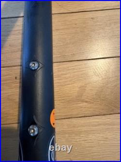 Orange P7 Frame small in Black with new bb, cane creek headset & seat post clamp