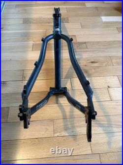 Orange P7 Frame small in Black with new bb, cane creek headset & seat post clamp