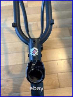 Orange P7 Frame small in Black with new bb, cane creek headset & seat post clamp