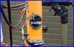 Orange P7 MTB, Kona Project 2 forks, 27 speed Late 90's, fully serviced