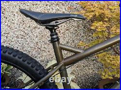 Orange P7 steel hardtail mountain bike Large L frame Mullet