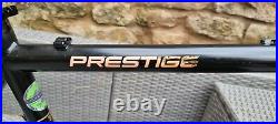 Orange Prestige Frame with Chris King headset, 21 Tange Prestige 26er Retrobike