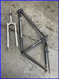 Orange Prestige MTB Mountain Bike Frame Forks P7 Rigid Project Restoration
