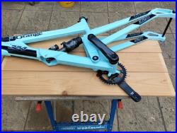 Orange bicycle 324 Full Suspension Frame/scram crankset and fox suspention NEW